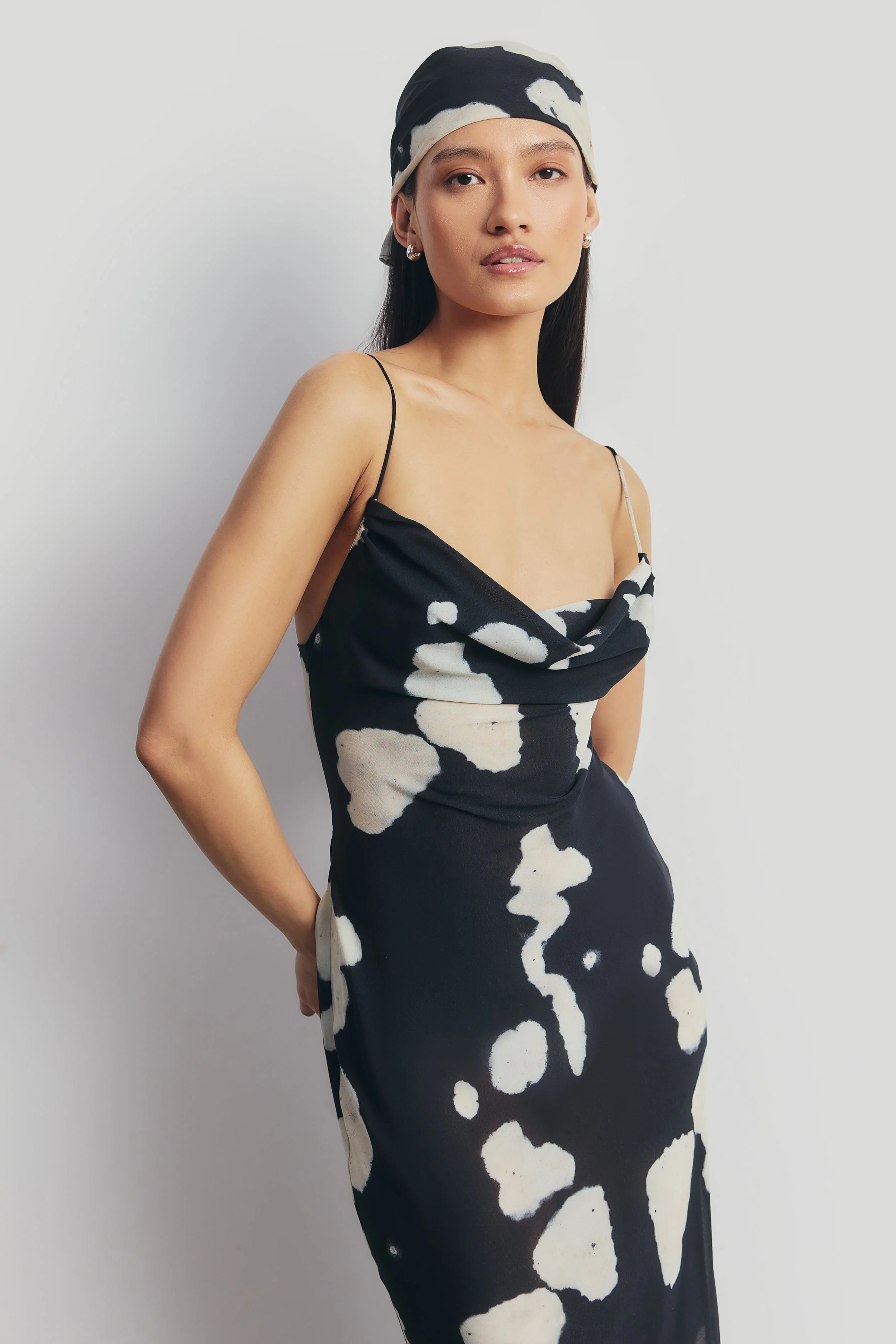 Chiffon Scarf - Abstract Pebble - Image 5