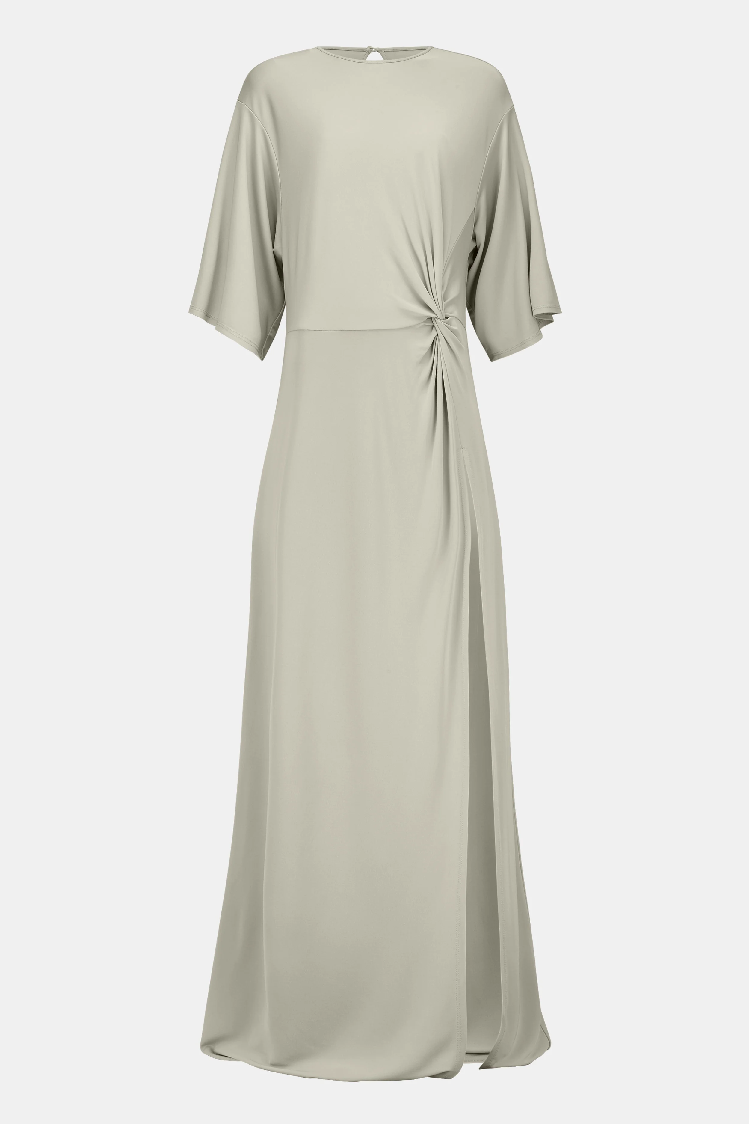 Relaxed Dropped Waist T-Shirt Gown - Antique Sage - Image 7